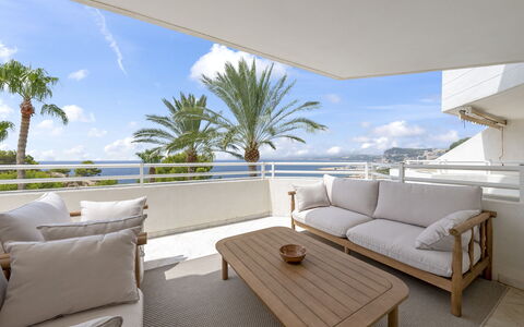 Altea 673: Sky, Plant, Furniture, Plant Community, Table, Natural Landscape, Chair, Land Lot, Outdoor Furniture, Tree