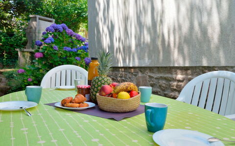 L'Escapade: Sky, Plant, Furniture, Plant Community, Table, Natural Landscape, Chair, Land Lot, Outdoor Furniture, Tree