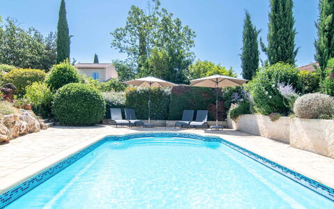 Petit Paradis Villa 44: Sky, Plant, Furniture, Plant Community, Table, Natural Landscape, Chair, Land Lot, Outdoor Furniture, Tree