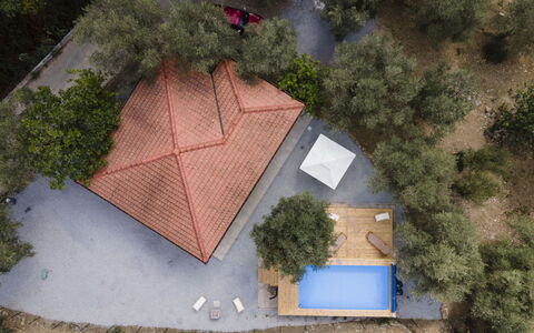 Poderi Alugi: Water, Cloud, Sky, Building, Plant, Window, Swimming Pool, Tree, House, Leisure