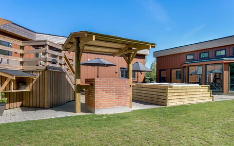 Bjarka - 700M from the Sea: Roof, Home, Door, Cottage, Shade, Siding, Yard, Estate, Backyard