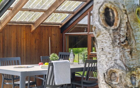 Konrad - 700M from the Sea: Roof, House, Home, Cottage, Siding, Estate, Driveway, Garden Buildings, Yard, Shed
