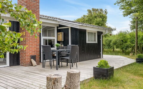 Bentine - 400M from the Sea: Roof, House, Home, Cottage, Door, Siding, Deck, Porch, Plank, Hardwood