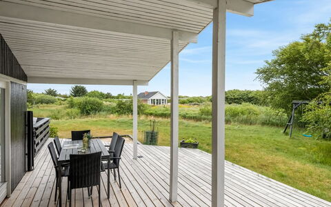 Bentine - 400M from the Sea: Roof, House, Home, Cottage, Door, Siding, Deck, Porch, Plank, Hardwood