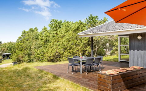 Tineke - 800M from the Sea: Roof, House, Home, Cottage, Door, Siding, Deck, Porch, Plank, Hardwood