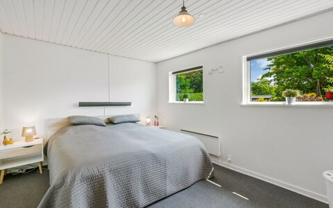 Kjartan - 32M to the Fjord: Interior Design, Ceiling, Flooring, Floor, Bedroom, Lighting, Light Fixture, Room, Bed, Home
