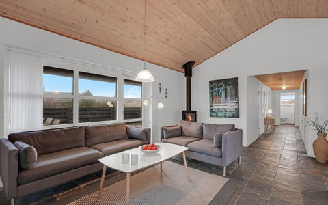 Fietje - 500M to the Fjord: Interior Design, Flooring, Ceiling, Wood, Couch, Floor, Room, Living Room, Furniture