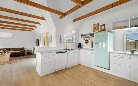 Hermine - from the Sea: Furniture, Kitchen, Interior Design, Flooring, Cabinetry, Countertop, Floor, Wood Flooring, Wood, Ceiling