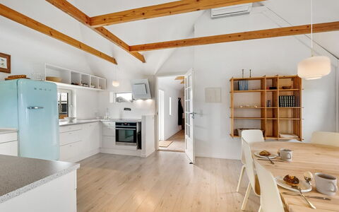Hermine - from the Sea: Furniture, Kitchen, Interior Design, Flooring, Ceiling, Wood, Floor, Countertop, Chair, Kitchen & Dining Room Table