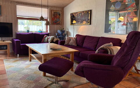 Jytte - 1.7Km from the Sea: Furniture, Flooring, Interior Design, Wood, Floor, Living Room, Couch, Room, Home, Lighting