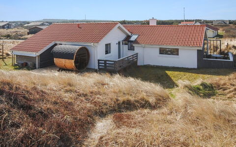 Hilmer - 250M from the Sea: Sky, House, Roof, Cottage, Home, Rural Area, Cloud, Land Lot, Estate, Slope