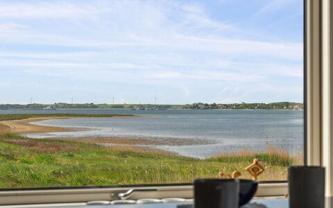 Swaantje - 150M to the Fjord: Roof, House, Land Lot, Home, Cottage, Estate, Garden Buildings, Shade, Log Cabin, Landscaping