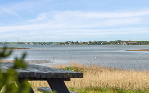 Swaantje - 150M to the Fjord: Roof, House, Land Lot, Home, Cottage, Estate, Garden Buildings, Shade, Log Cabin, Landscaping