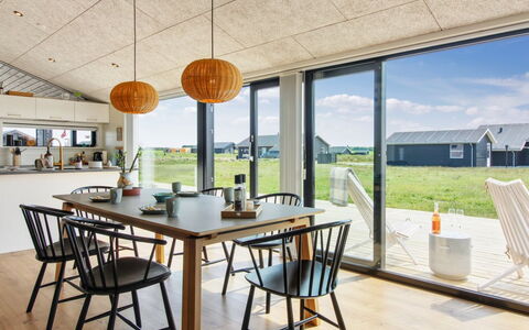 Serey - 1.4Km from the Sea: Kitchen & Dining Room Table, Dining Room, Chair, Natural Material, Hardwood, Outdoor Table, Plank, Plywood, Lumber, Wood Flooring