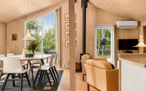 Anelisa - 1.2Km from the Sea: Interior Design, Flooring, Wood, Floor, Ceiling, Furniture, Wood Flooring, Living Room, Room, Light Fixture