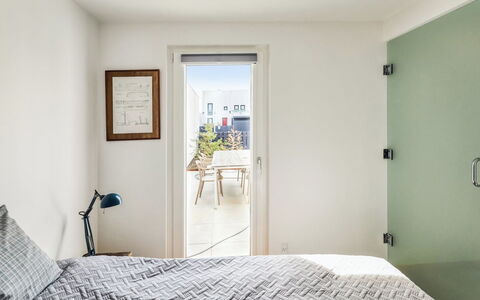 Kaapo - 1Km from the Sea: Wall, Interior Design, Flooring, Wood, Bedroom, Floor, Furniture, Ceiling, Bed, Home