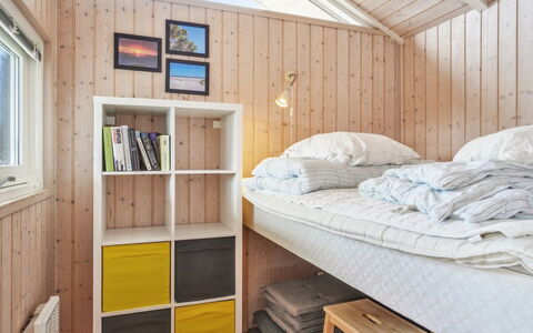 Franzisca - 700M from the Sea: Bedroom, Bed, Interior Design, Wood, Floor, Flooring, Bed Sheet, Ceiling, Furniture, Bedding