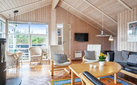 Franzisca - 700M from the Sea: Wood, Interior Design, Ceiling, Furniture, Home, Floor, Flooring, Door, Cottage, Living Room
