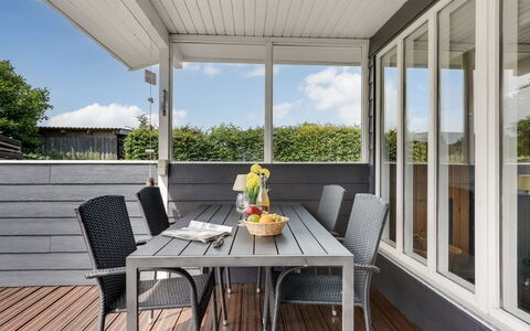 Stygge - 300M from the Sea: Furniture, Wood, Flooring, Floor, Wood Flooring, Chair, Table, Outdoor Furniture, Interior Design, Porch