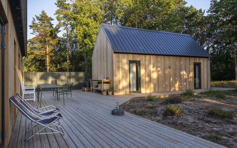 Blakke - 200M from the Sea: Swimming Pool, Outdoor Furniture, Furniture, Resort, Flagstone, Eco Hotel, Shade, Chair, Leisure, Estate