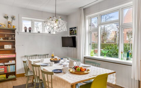 Cordelia - 1Km from the Sea: Furniture, Interior Design, Flooring, Wall, Dining Room, Light Fixture, Ceiling, Wood, Chair, Floor