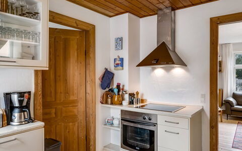 Cordelia - 1Km from the Sea: Furniture, Kitchen Appliance, Kitchen, Interior Design, Flooring, Cabinetry, Major Appliance, Wood, Countertop, Floor