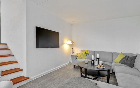 Cornelia - 6Km from the Sea: Interior Design, Flooring, Wall, Couch, Furniture, Floor, Living Room, Ceiling, Room, Lighting