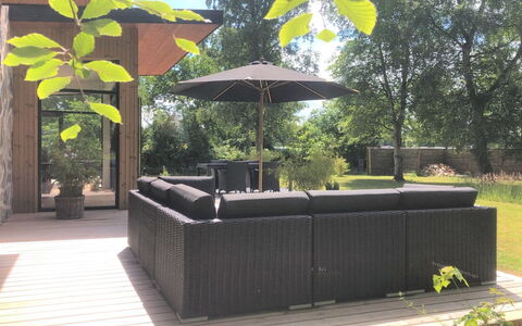 Sune - 175M from the Sea: Furniture, Interior Design, Flooring, Wood, Floor, Ceiling, Wood Flooring, Chair, Table, Lighting