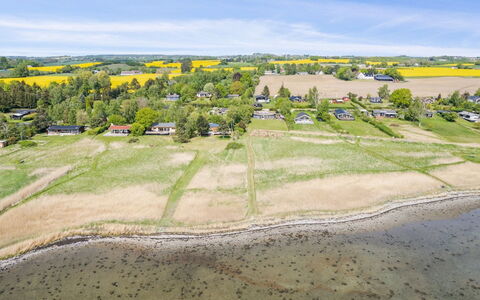 Vemund - 100M to the Fjord: Plain, Landscape, Ecoregion, Land Lot, Grassland, Field, Rural Area, Bird'S-Eye View, Aerial Photography, Meadow