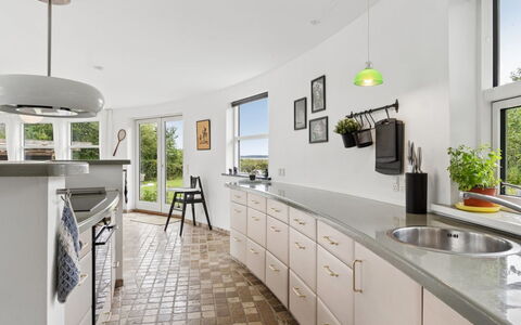 Vemund - 100M to the Fjord: Interior Design, Flooring, Furniture, Ceiling, Floor, Lighting, Kitchen, Home, Countertop, Light Fixture