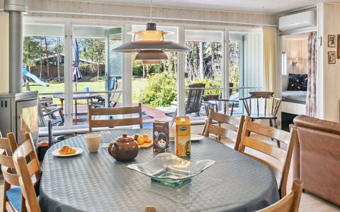 Fenja - 1.2Km from the Sea: Interior Design, Ceiling, Apartment, Flooring, Furniture, Floor, Room, Lighting, Home, Couch