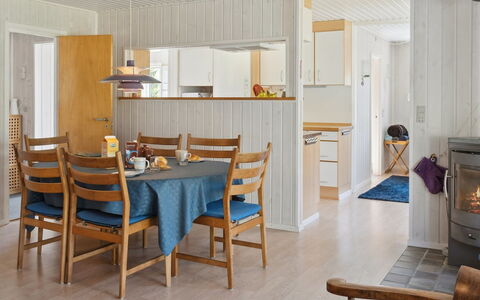 Fenja - 1.2Km from the Sea: Interior Design, Ceiling, Apartment, Flooring, Furniture, Floor, Room, Lighting, Home, Couch