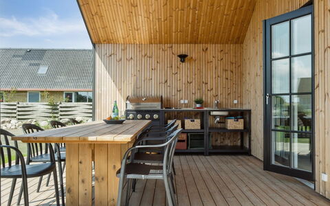 Ottmar - 150M from the Sea: Roof, House, Home, Cottage, Siding, Estate, Driveway, Garden Buildings, Yard, Shed