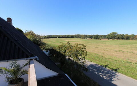 Dana - 525M from the Sea: Roof, Home, Door, Cottage, Shade, Siding, Yard, Estate, Backyard