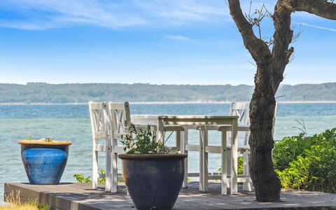 Kennet - 30M from the Sea: Furniture, Interior Design, Flooring, Floor, Wood, Bed, Room, Ceiling, Bedroom, Textile