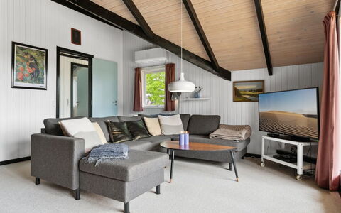 Myrte - 900M from the Sea: Furniture, Interior Design, Flooring, Wood, Floor, Ceiling, Wood Flooring, Chair, Table, Lighting