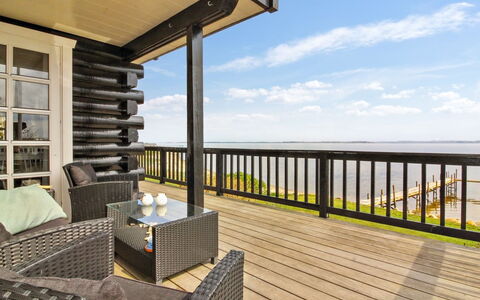 Sander - 10M to the Fjord: Furniture, Interior Design, Flooring, Wood, Floor, Ceiling, Wood Flooring, Chair, Table, Lighting