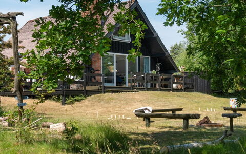 Nadia - 300M to the Fjord: Blue, Shrub, Cottage, Groundcover, Garden, Estate, Shade, Landscaping, Farmhouse, Eco Hotel