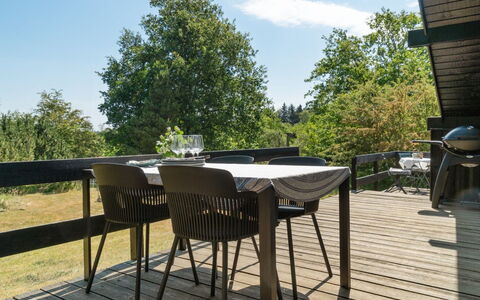 Nadia - 300M to the Fjord: Blue, Shrub, Cottage, Groundcover, Garden, Estate, Shade, Landscaping, Farmhouse, Eco Hotel