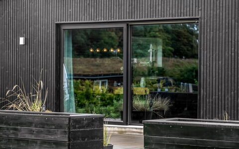 Asel - 350M from the Sea: Roof, Home, Door, Cottage, Shade, Siding, Yard, Estate, Backyard