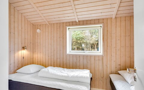 Hialmar - 300M from the Sea: Wood, Bedroom, Bed, Interior Design, Bed Sheet, Ceiling, Bedding, Flooring, Floor, Bed Frame