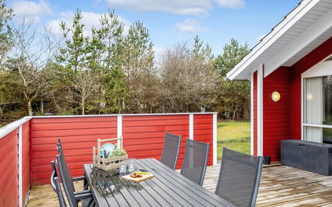 Hialmar - 300M from the Sea: Wood, Hardwood, Wood Stain, Deck, Wood Flooring, Plank, Outdoor Furniture, Garden, Shade, Garden Buildings