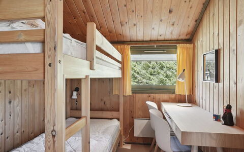 Winter - 500M from the Sea: Wood, Bedroom, Interior Design, Ceiling, Hardwood, Wood Stain, Bed, Room, Log Cabin, Bed Frame