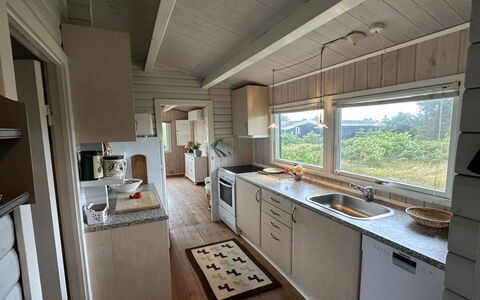 Freding - 450M from the Sea: Wood, Flooring, Floor, Ceiling, Wood Stain, Hardwood, Countertop, Wood Flooring, Cabinetry, Kitchen