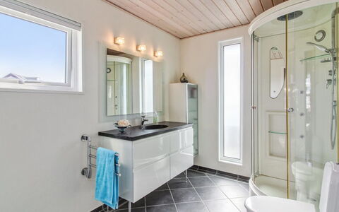 Thomsen - 475M from the Sea: Plumbing Fixture, Interior Design, Flooring, Ceiling, Floor, Sink, Bathroom, Tap, Plumbing, Bathroom Cabinet
