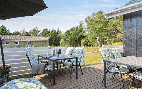 Ingebore - 700M from the Sea: Wood, Furniture, Outdoor Furniture, Chair, Outdoor Table, Table, Deck, Shade, Porch, Kitchen & Dining Room Table