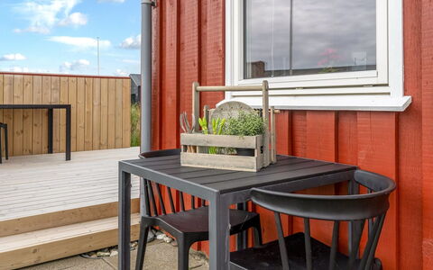 Nikoletta - 50M from the Sea: Furniture, Outdoor Furniture, Tableware, Table, Drinkware, Chair, Outdoor Table, Food, Bottle