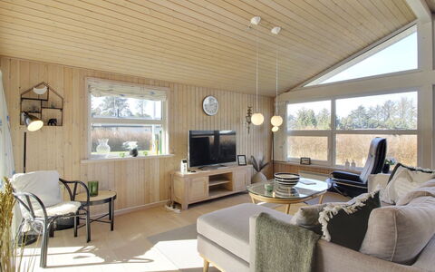 Fridhild - 875M from the Sea: Interior Design, Flooring, Furniture, Wood, Ceiling, Couch, Living Room, Floor, Light Fixture, Room