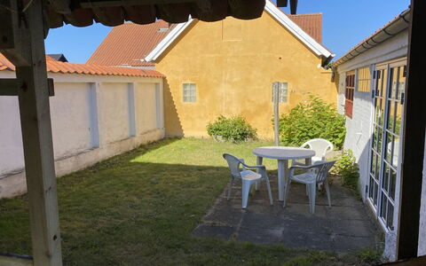 Bedri - 100M from the Sea: House, Home, Cottage, Door, Backyard, Yard, Shade, Lawn, Garden, Outdoor Furniture