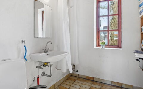 Natalija - 100M from the Sea: Wall, Flooring, Plumbing Fixture, Floor, Bathroom Sink, Bathroom, Interior Design, Sink, Ceiling, Plumbing